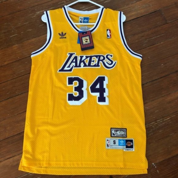 shaq hardwood classic jersey